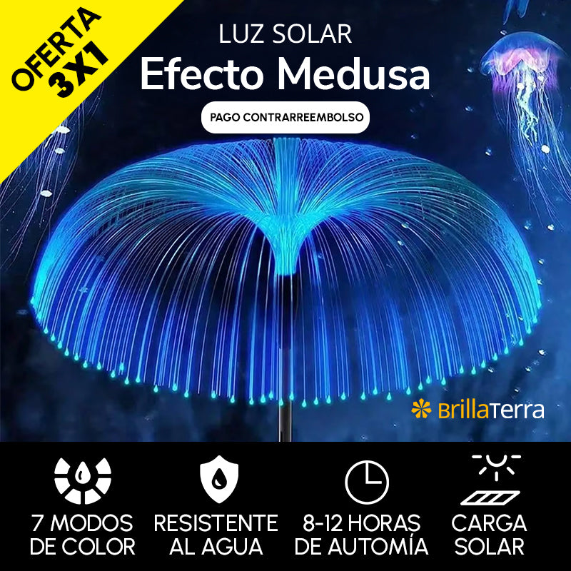 Luz Solar Efecto Medusa