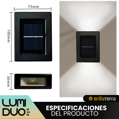 LumiDuo - Luz Solar con Efecto Dual